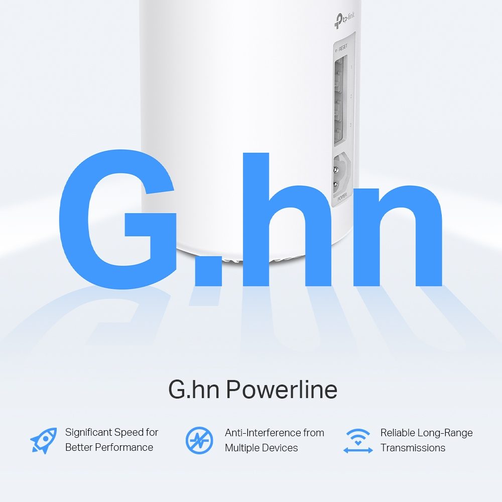 Tp-Link Deco PX50 3-pack Mesh-система Wi-Fi 6 с Powerline G1500