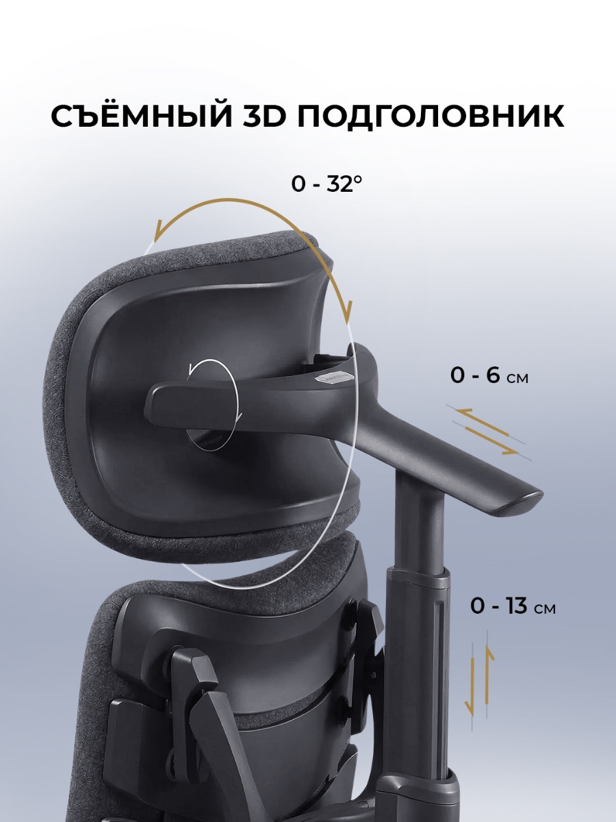 Офисное кресло LiberNovo Maxis Airflow (Graphite)