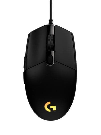 Проводная игровая мышь Logitech G102 LIGHTSYNC, RGB, 8000 DPI, 6 кнопок, ПО Logitech G HUB — Черный